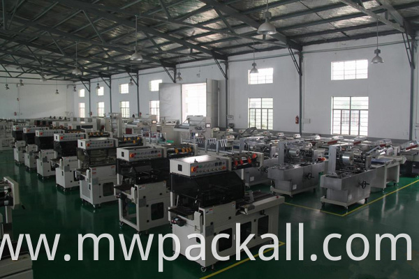 Automatic model with high speed shrink film packing machine wrapping and shrinking machine